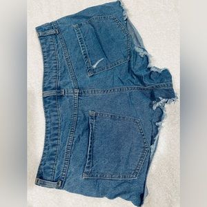 high waist shorts f
